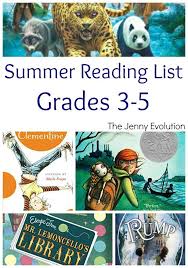 Summer Reading List For Grades 3 5 Mommy Evolution Kids Books List Summer Reading Books