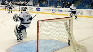 New westminster, british columbia, canada goalie, catches left 5 ' 8 (173 cm) | 148 lb (67 kg). Father Backs Up Son In Ahl Game Saturday