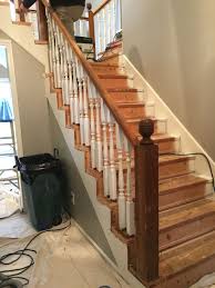 We want painted risers with a carpet runner in our new home but the designer is telling us we have to have end caps on the risers which is very expensive for the product and the labor. Pin On Railings