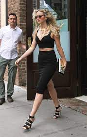 Law's transformation through the years. Jennifer Lawrence S Street Style And The Crop Top Trend Vogue