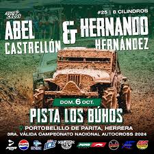 La dupla de Abel Castrellon y Hernando Hernandez se prepara para pelear en  la 8 cilindros. Los pilotos del Pegajoso cada vez pelean más arriba en la  tabla, mejorando resultados en cada