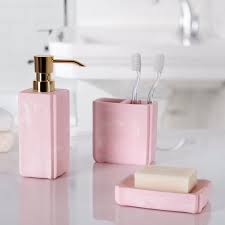 Maybe you would like to learn more about one of these? Pink Marble Design Soap Dish Bath Accessories Set Bath Accessories Marble Bathroom Accessories