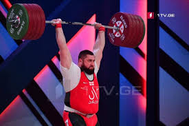 World record clean and jerk: Lasha Talakhadze Set Three Records And Became Four Time World Champion 1tv