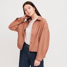 Pin By Sidney Ann Dakis Ama On Meh Uniqlo Women Outfit Work Jacket Women Uniqlo Jackets