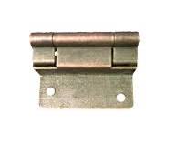 Partial Wrap Inset Hinge Antique Copper