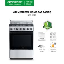 0 out of 5 stars, based on 0 reviews from current price: Xtreme Home 60cm Gas Range 4burner 67l Oven Electric Ignition Lpg Source Panel Rotisserie Xgr 604g Shopee Philippines