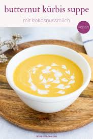 Diese Butternut Kurbissuppe Mit Kokosmilch Ist Sehr Cremig Und Ein Perfektes Herbstrezept Fur Kaltere Tage Und Herbstrezepte Kurbissuppe Kokosmilch Kurbissuppe