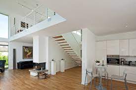 Wohnzimmer mit offener galerie haus galerie in 2019 pinterest. Die Offene Galerie Elegant Und Einladend Bauunternehmen Verfuss