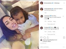 Someone new may take over the kardashian/jenner empire sooner than we think: Kim Kardashian Shares Adorable Selfie With Daughter North West