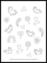 You can now print this beautiful cartoon rainbow unicorn a4 coloring page or color online for free. Free Unicorns And Rainbows Coloring Page Printable The Art Kit