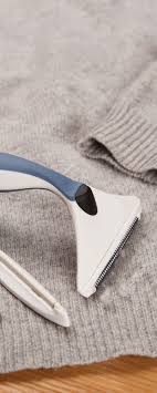 The Grommet Team Discovers The Gleener The Ultimate Sweater Shaver Whose Interchangeable Blades Safely Remove P Cleaning Hacks Cleaning How To Clean Furniture