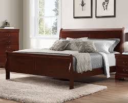 Bedroom sets are on sale every day at cymax! Louie Sleigh Bedroom Set Cherry By Bernards Furniturepick