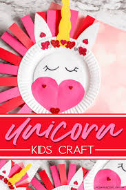 Learn How To Make A Unicorn With This Cute Unicorn Craft For Kids Made Out Of Paper Plates Learn How Unicorn Crafts Kids Craft Supplies Winter Crafts For Kids