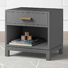 These blue nightstand features exciting and sophisticated patterns. Kids Nightstands Bedside Tables Crate And Barrel