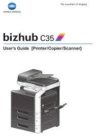 This package contains the files needed for installing the printer pcl driver. Konica Minolta Bizhub C35 User Manual Pdf Download Manualslib