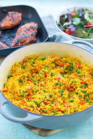 Homemade Nando S Spicy Rice Recipe Spicy Rice Rice Side Dishes Easy Rice Recipes