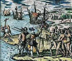 Tainos Welcome Columbus Into New World Cuba History Christopher Columbus Aboriginal American