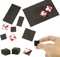 Amazon.com: Magnetic Squares with 3M Adhesive Backing(144PCS ...