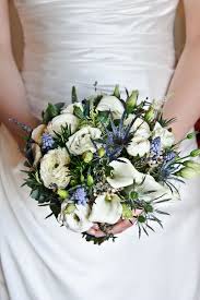 Scottish Wedding Bouquet Blue Wedding Bouquet Blue Wedding Flowers Wedding Flowers