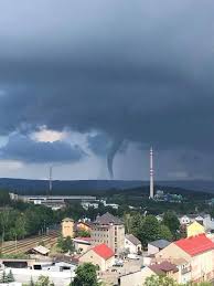 An eyewitness video captured the moment a tornado hit a house in the southern czech city of hodonín on. Windy Com On Twitter Majestic Cold Air Funnel Cloud That Resembles A Tornado Spotted Yesterday Near Pribram Czech Republic Extremely Rare Feat In The Mid Europe Txstormchase Stormhour Tornado Storm Stormchasers Trombo Czech Czechia