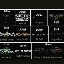 Every dc movie release set for 2021 and beyond. The Batman On Twitter Here Are Some Dc Movies Coming Out From 2016 2020 Http T Co 8ylhvpk0oj