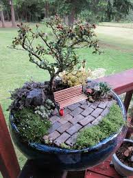 Miniature Garden In A Pot Fairy Garden Diy Fairy Garden Fairy Garden Designs