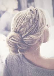 Gorgeous Romantic Bridal Hairstyle Inspiration Low Bun With Two Side Braids Wedding Hair Braided Hairstyles For Wedding Hair Styles Bride Hairstyles