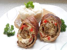 Griechische Schweinerouladen In Metaxa Sahne Sosse Von Boxerbaby Chefkoch Rezept Schweinerouladen Rezepte Lebensmittel Essen