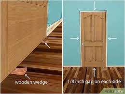 Doors add style to a home and provide safety to house members. How To Hang An Interior Door With Pictures Wikihow