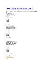Maybe you would like to learn more about one of these? Chord Gitar Iwan Fals