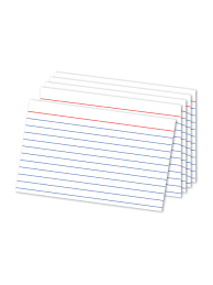 4 by 6 index cards. Office Depot Brand Ruled Index Card 4 X 6 Pack Of 500 Office Depot