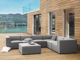 Preise vergleichen und bequem online bestellen! Designer Lounge Gartenmobel Sofa Couch Gartenlounge Gunstig Sitzmobel Grau Supply24