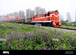 The first train in India leaves Bombay ...