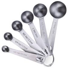 Maybe you would like to learn more about one of these? Hulless Measuring Spoons Stainless Steel Small Tablespoon Accurate Kitchen Measuring Spoons 1 2 Tablespoon And 1 8 Teaspoon Metal Measuring Spoon For Dry And Liquid Ingredients Set Of 6 Buy Online In Cook Islands At Desertcart 64085542
