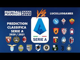 Statistiche, punti, differenza reti, gol fatti e gol subiti. Prediction Classifica Serie A 2021 La Mia Previsione Vs Quella Del Software Football Manager 2020 Youtube
