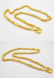 Mix Chain 22k 23k 24k Thai Baht Gold Gp Necklace 18 Inch 33 Grams 5 Mm Jewelry Gold Plated Necklace Gold Jewelry Necklace Buying Jewelry