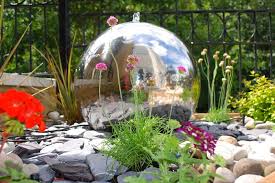 The Landscape Design Studio Garden Designers In Kent From The Gardening Website Water Features In The Garden Sphere Water Feature Garden Spheres