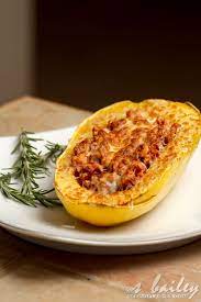 Spaghetti Squash Boats Ari S Menu Recipe Spaghetti Squash Recipes Spaghetti Squash Boat