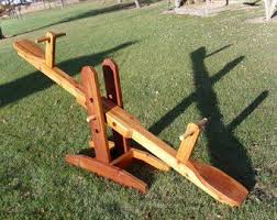Fairy Garden Miniature Teeter Totter One Assorted Colors Etsy Teeter Totter Diy Playground Seesaw