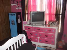 Vivian S Monster High Room So Far Monster High Room Kid Room Decor Big Girl Bedrooms