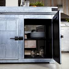 toby kitchen island in zinc kitchen