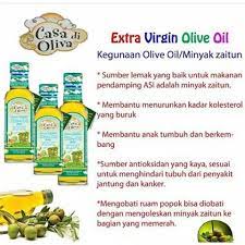 Dengan hal ini memiliki risiko penyakit jantung yang lebih rendah. Olive Oil Baby Omega 3 6 Minyak Zaitun 250ml Casa Di Oliva For Kids Mpasi Evoo Extra Virgin Ori Shopee Indonesia