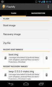 Option to wipe cache, dalvik and data when using twrp or philz recovery. Flashify For Root Users 1 6 1 Download Android Apk Aptoide
