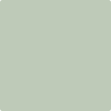 In the hsl color space #bfcab8 has a hue of 97° (degrees), 15% saturation and 76% lightness. Hc 140 Prescott Green By Benjamin Moore Clement S Paint