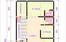 Rumah dengan 3 kamar sangat ideal untuk tempat tinggal keluarga. Denah Rumah Minimalis 3 Kamar Tidur 1 Mushola 1 Garasi Content