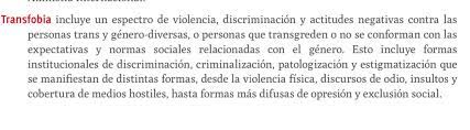 Información, novedades y última hora sobre transfobia. Violeta Assiego Cruz On Twitter Definicion De Transgender Europe Tgeuorg Transfobia Entre Las Formas Institucionales De Discriminacion Criminalizacion Patologizacion Y Estigmatizacion Entra De Lleno El Argumentario Del Psoe Https T Co Rlcnt9zlx7