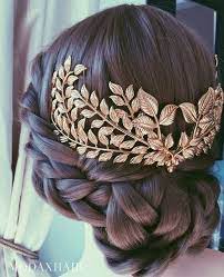 Wedding Hairstyle Idea Featured Ulyana Aster Hair Styles Hair Jewelry Hair Makeup