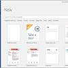 Open microsoft word and click the file tab at the top of the screen. 1