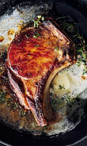 Pan Roasted Brined Pork Chop Recipe Pork Recipes How To Cook Pork