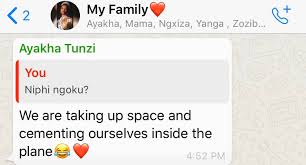 Tunzi had previously been crowned miss south africa 2019. Zozibini Tunzi On Twitter My Little Sister 13 Is Such A Troll Her Response To Me On Our Chats Yesterday Am I A Joke To You